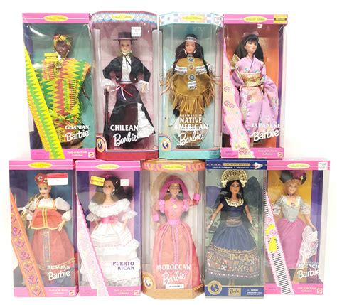 dolls of the world collection|barbie doll collection list.